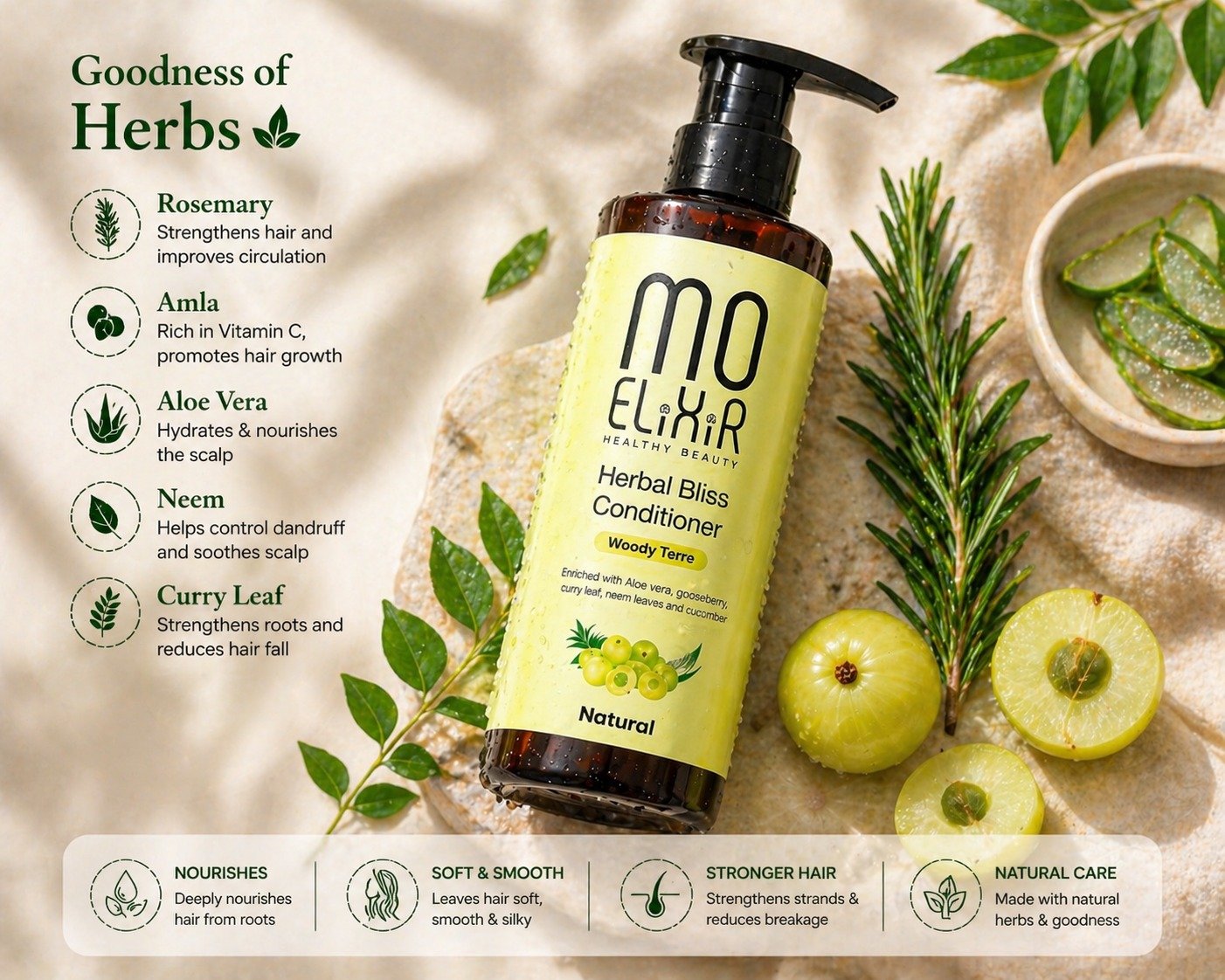 MO Elixir Nourish & Smooth Conditioner